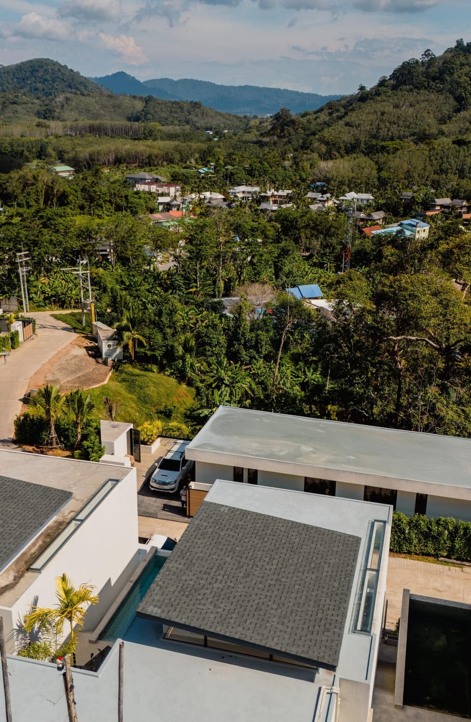Luxury Villa, Pool View | Aerial view