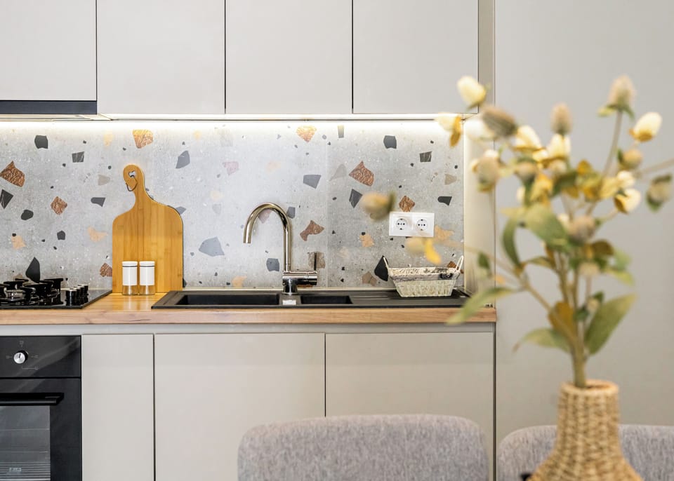 Apartment, City View | Private kitchen