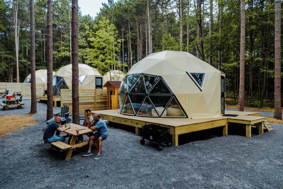Beehive Domes at Bumblebee Campground Campground/ 
RV Resort in Garrett County