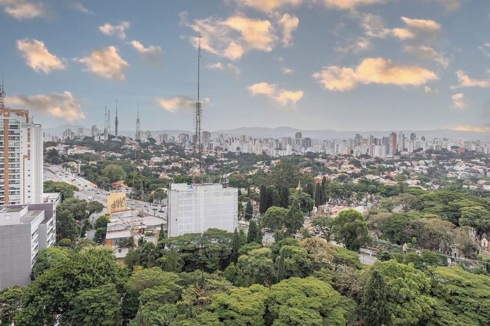 Deluxe Apartment, 1 Double Bed, Balcony, City View | Aerial view
