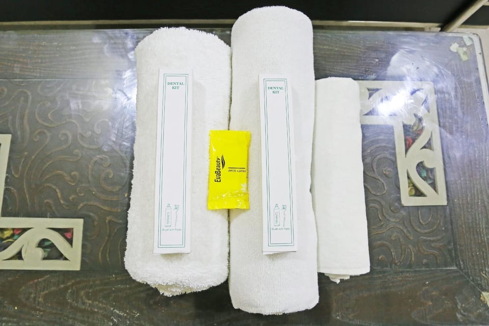 Double Room | Bathroom amenities | Shower, free toiletries, hair dryer (on request), towels