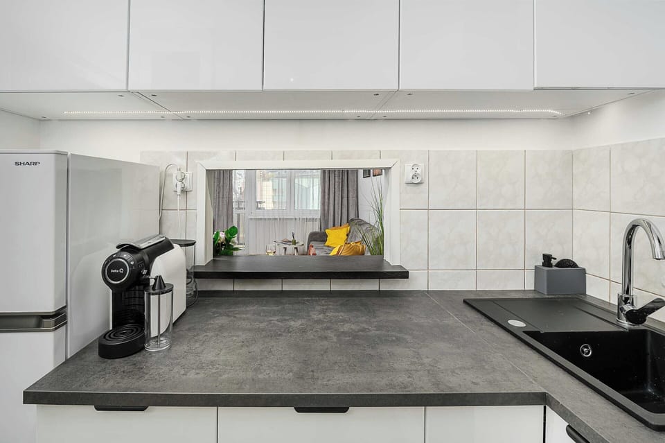 Apartment | Private kitchen | Cleaning supplies