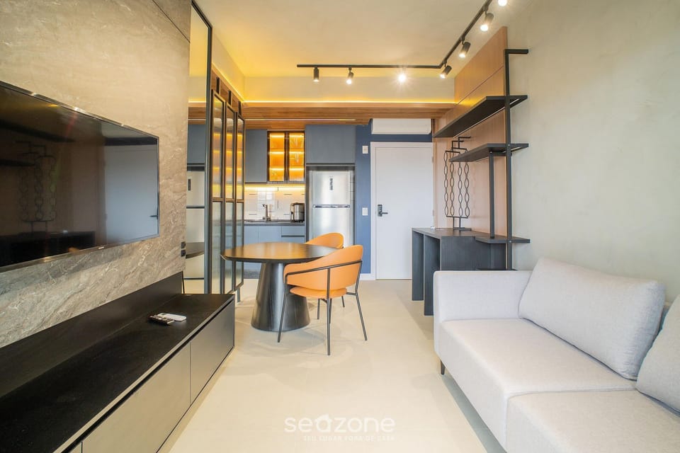 Basic Apartment | Living area | 40-inch TV with digital channels