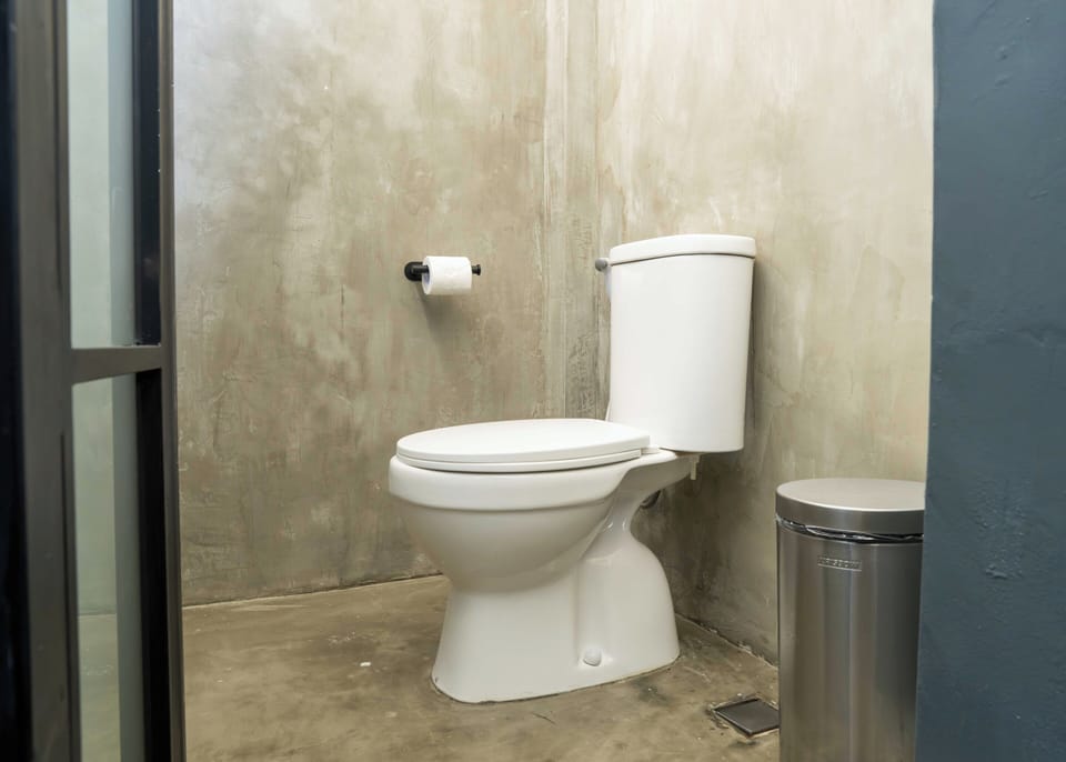 Comfort Shared Dormitory, Non Smoking | Bathroom | Shower, bidet, toilet paper