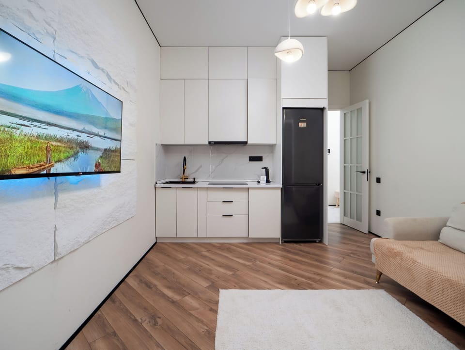 Apartment, City View | Living area