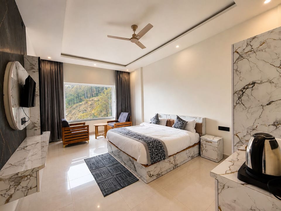Deluxe Room with Sofa come bed | View from room