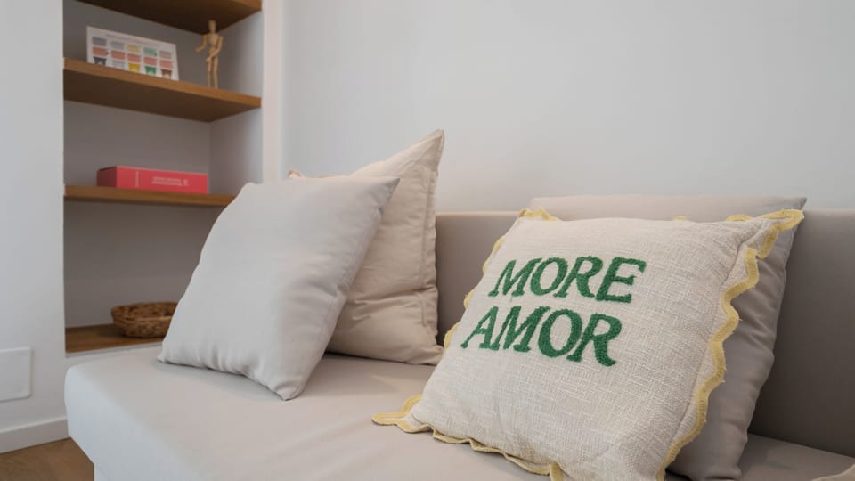 Apartment (1 Bedroom) | Living area | 32-inch TV with cable channels