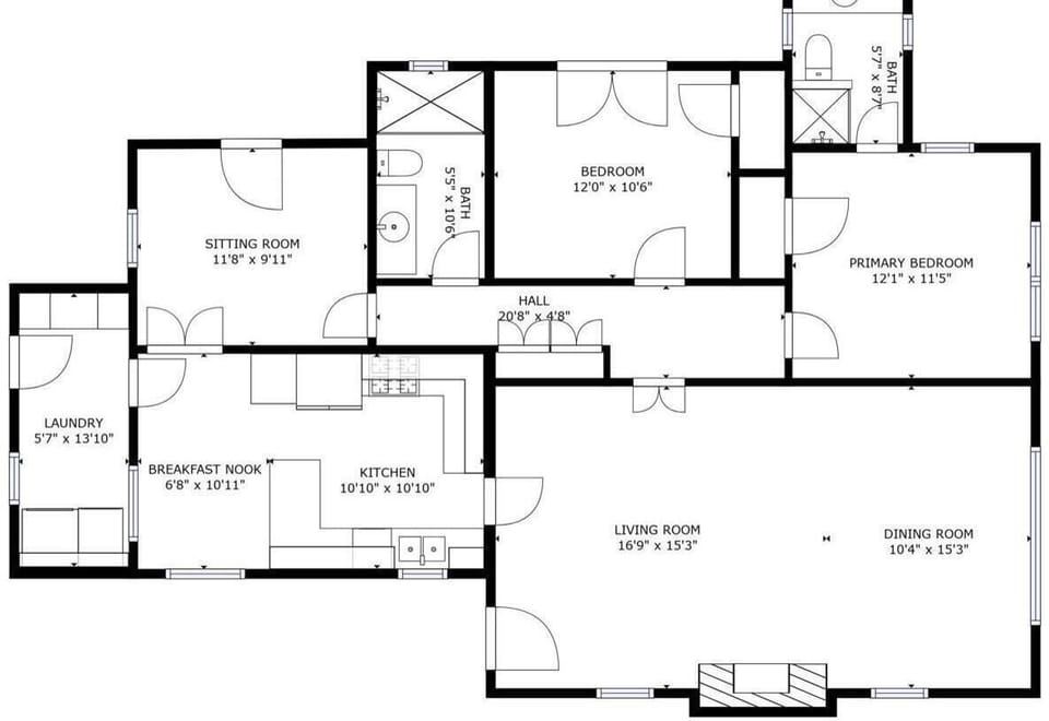 House (2 Bedrooms) | Interior