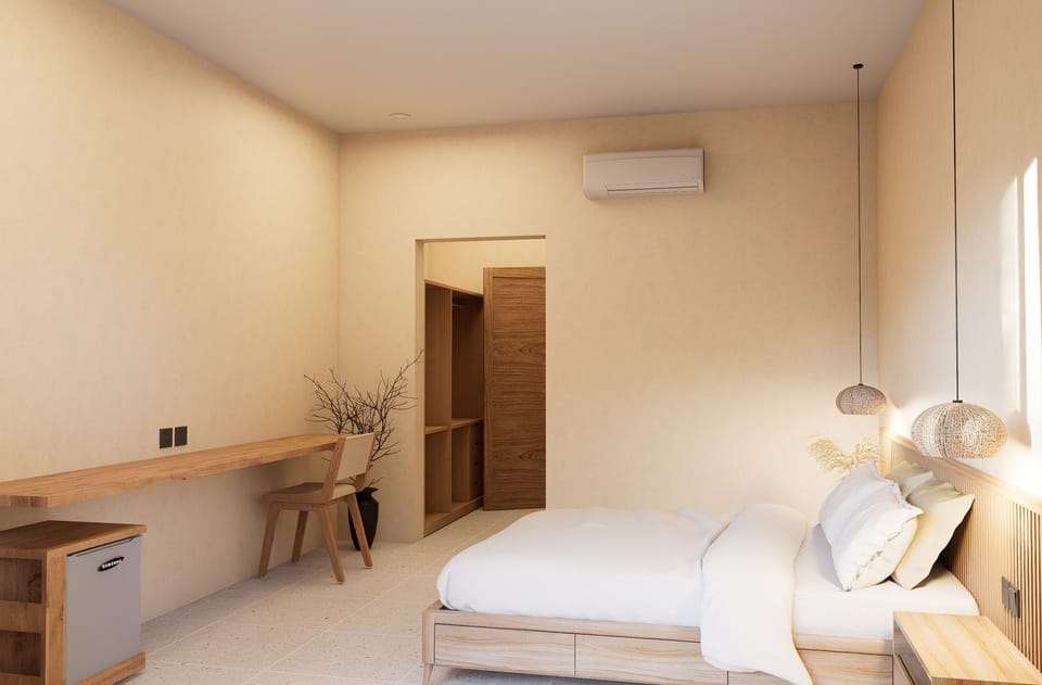 Room, 1 Twin Bed, Pool View | Iron/ironing board (on request)