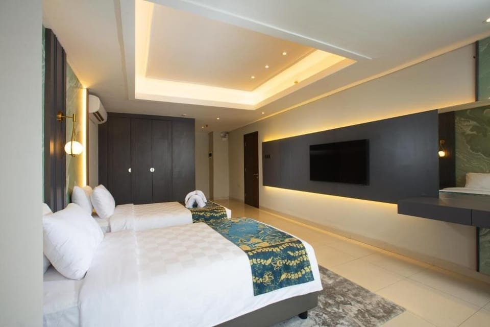 Studio, 2 Twin Beds | Desk, WiFi (free)
