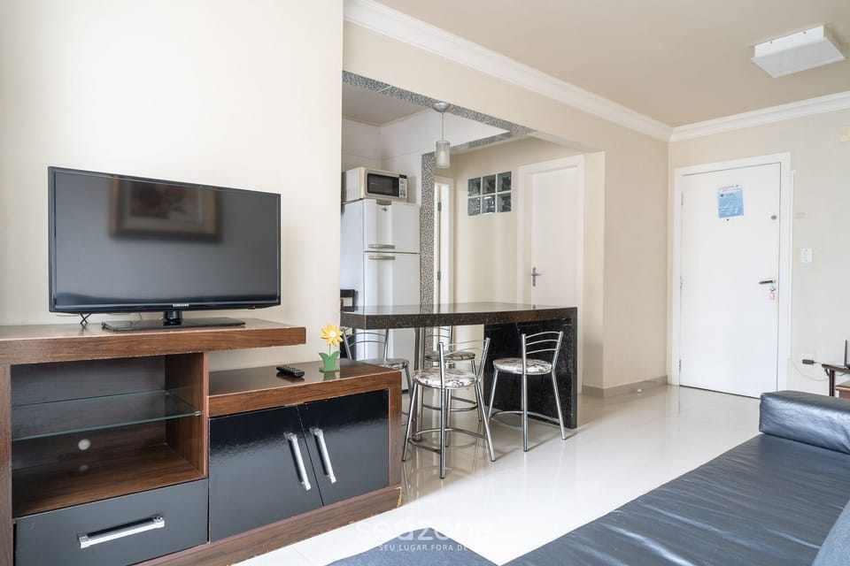 Basic Apartment | Living area | 40-inch TV with digital channels