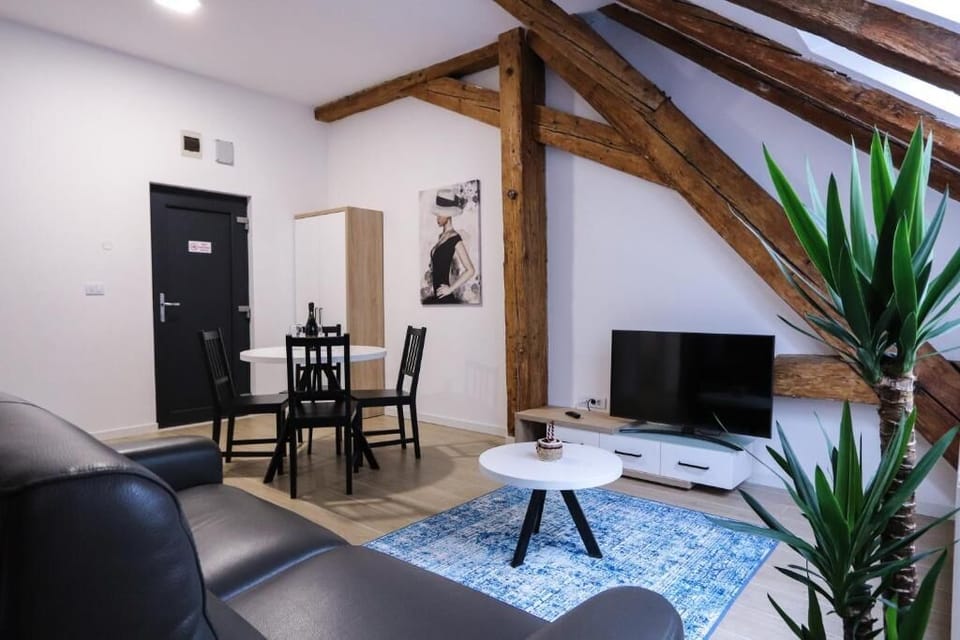 Apartment | Living area | 80-cm Smart TV with cable channels