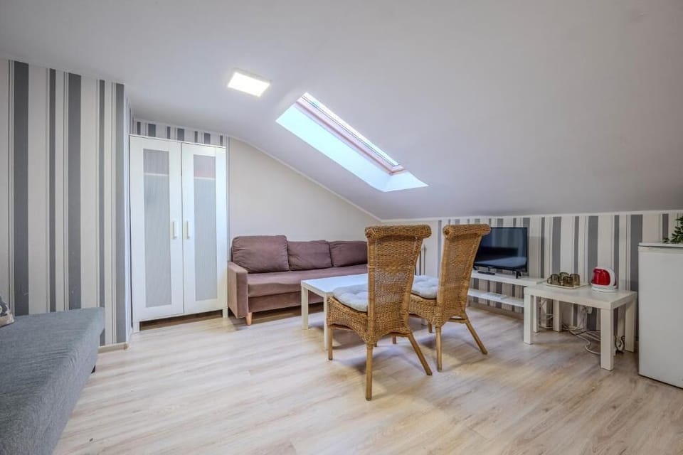Standard Studio, Balcony, Mountain View | Living area