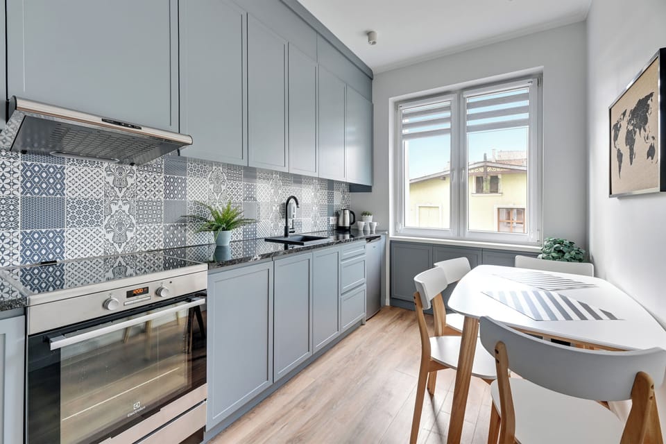 Standard Apartment, Non Smoking, Private Bathroom | Private kitchen | Coffee/tea maker, electric kettle, highchair, freezer