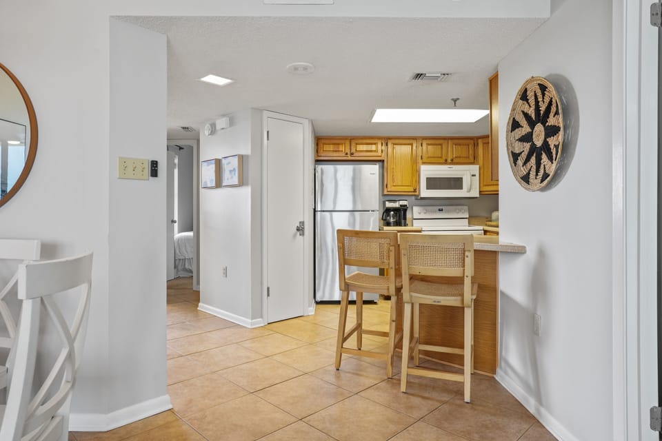 Condo, 2 Bedrooms | Private kitchen | Coffee/tea maker, fridge, oven