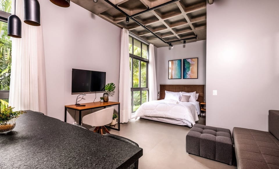 Complete Studio 750m From Canas Beach Tps307 Apartment in Florianopolis