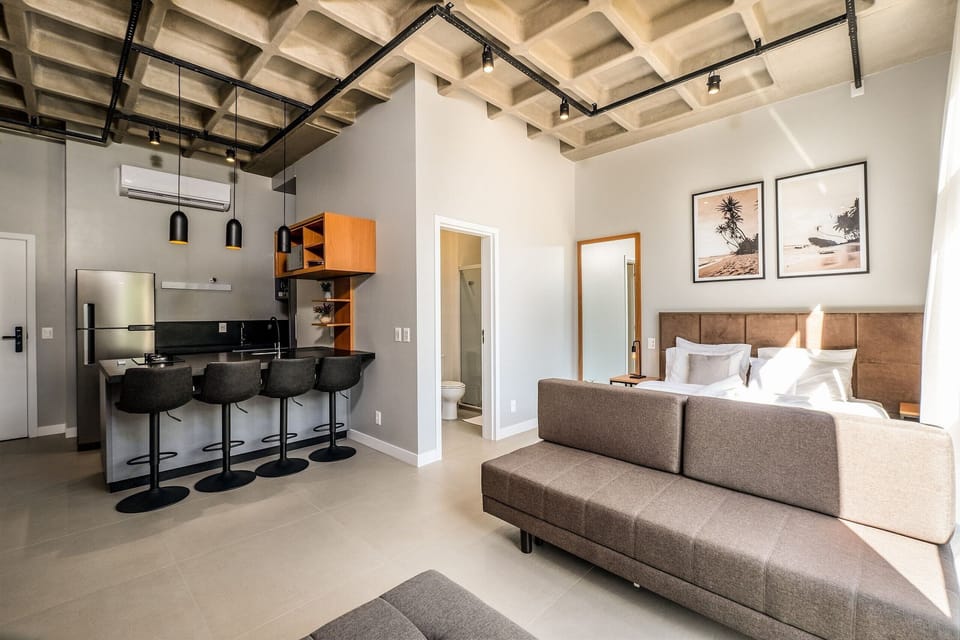Basic Apartment | Living area | 40-inch TV with digital channels