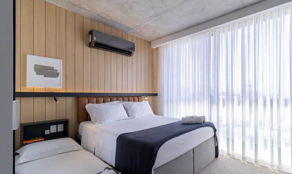 Live Jurere Just Steps From the Beach! Sot0303 Apartment in Florianopolis