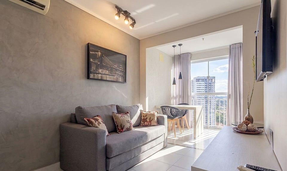 Basic Apartment | Living area | 40-inch TV with digital channels