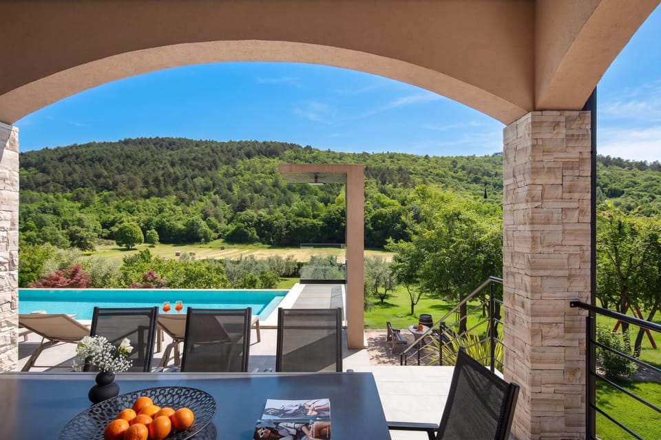 Family Villa, 4 Bedrooms, Balcony (Villa Terra with Pool & Sauna near) | Outdoor dining