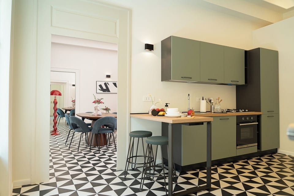 Apartment (5 Bedrooms) | Private kitchen | Espresso maker, oven, stovetop, dishwasher