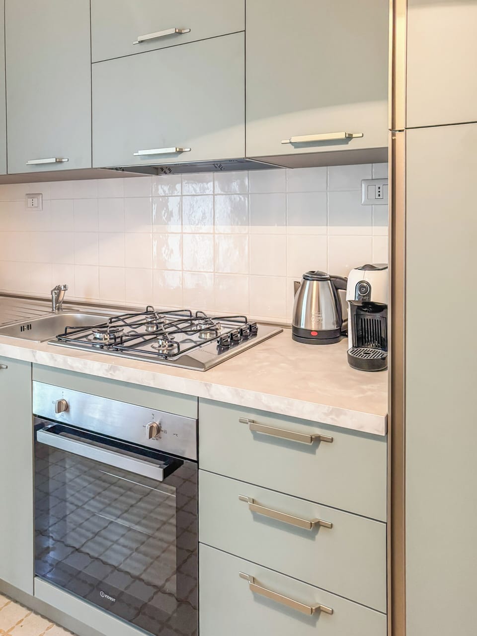 Apartment, City View | Private kitchen