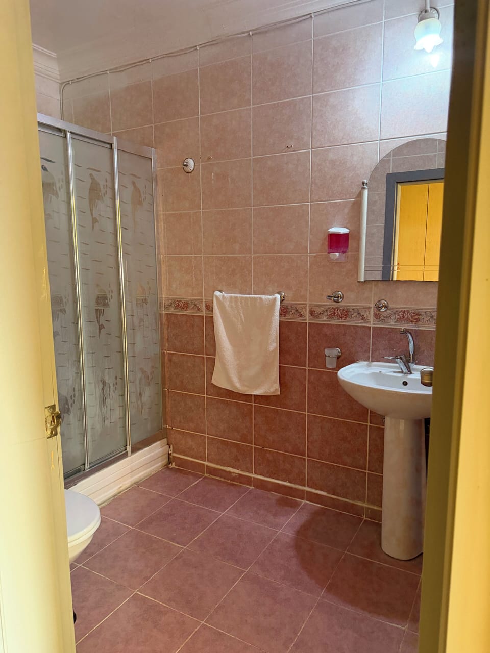 Family Quadruple Room, Balcony, Sea View | Bathroom | Combined shower/tub, towels, soap, shampoo