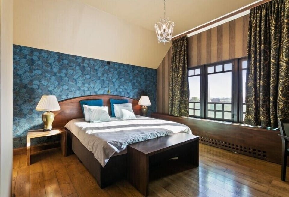 Deluxe Double Room, Hill View | Minibar, in-room safe, desk, laptop workspace