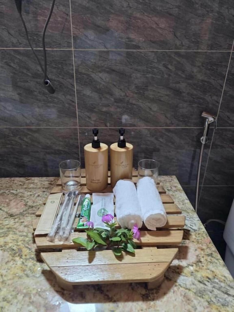 Apartment, Balcony, Resort View | Bathroom amenities | Slippers