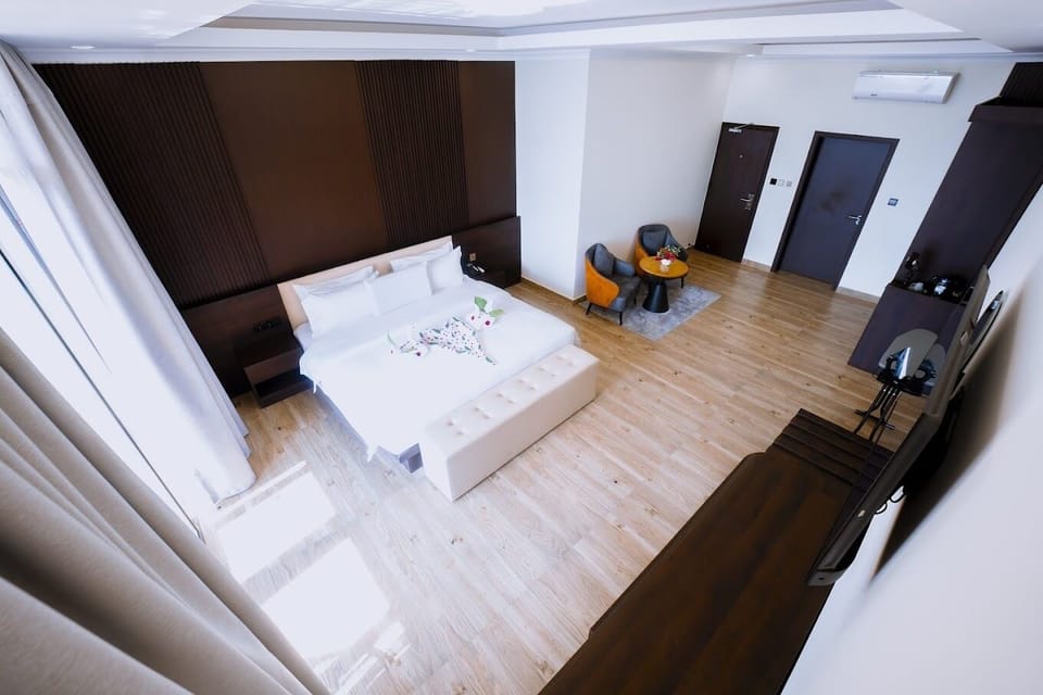 In-room safe, soundproofing, iron/ironing board (on request)