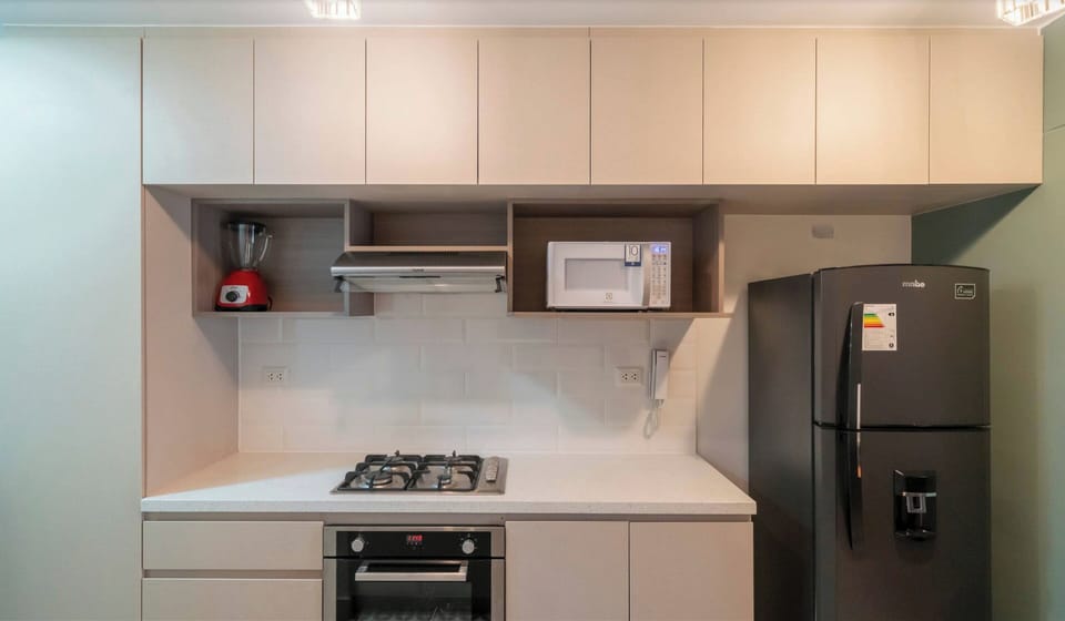 Apartment, City View | Private kitchen