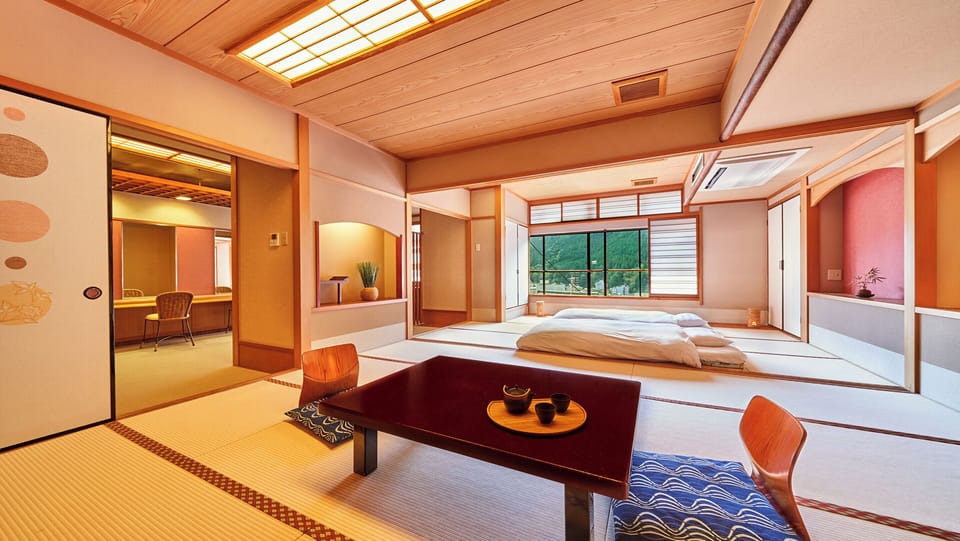 Junior Suite Japanese Style 2-Room without Bath (No View), Non-Smoking | In-room safe, desk, iron/ironing board (on request), WiFi (free)