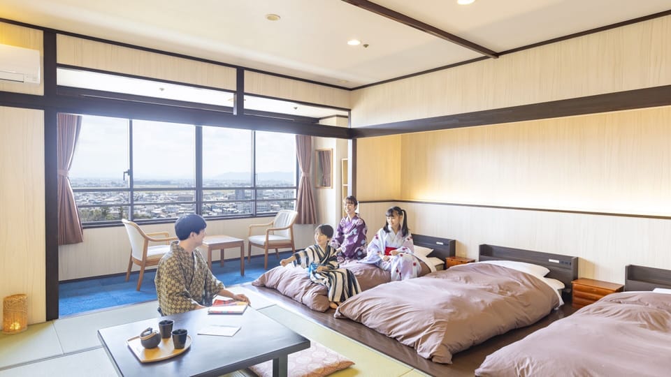 Standard Japanese Modern Style Room with Bath, Non-Smoking | In-room safe, desk, iron/ironing board (on request), WiFi (free)