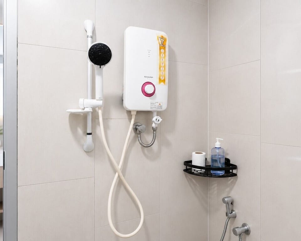 Deluxe Queen Room | Bathroom | Towels, soap, shampoo, toilet paper