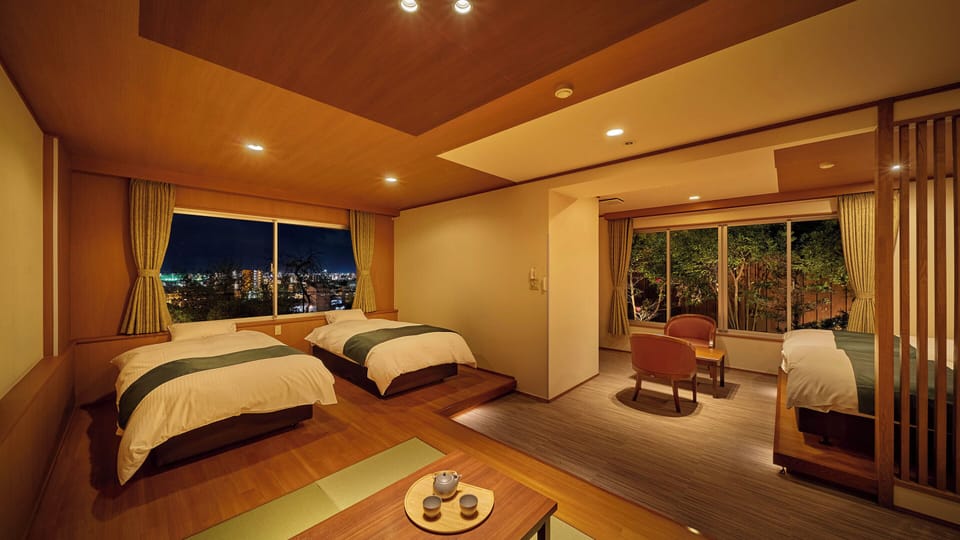 Superior Western Style Room with Open-air Bath (No View), Non-Smoking | In-room safe, desk, WiFi (free)