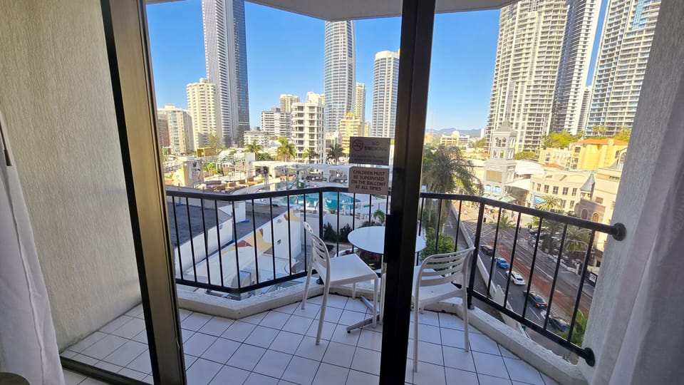 Standard Room, 2 Double Beds, Non Smoking, Balcony | Interior