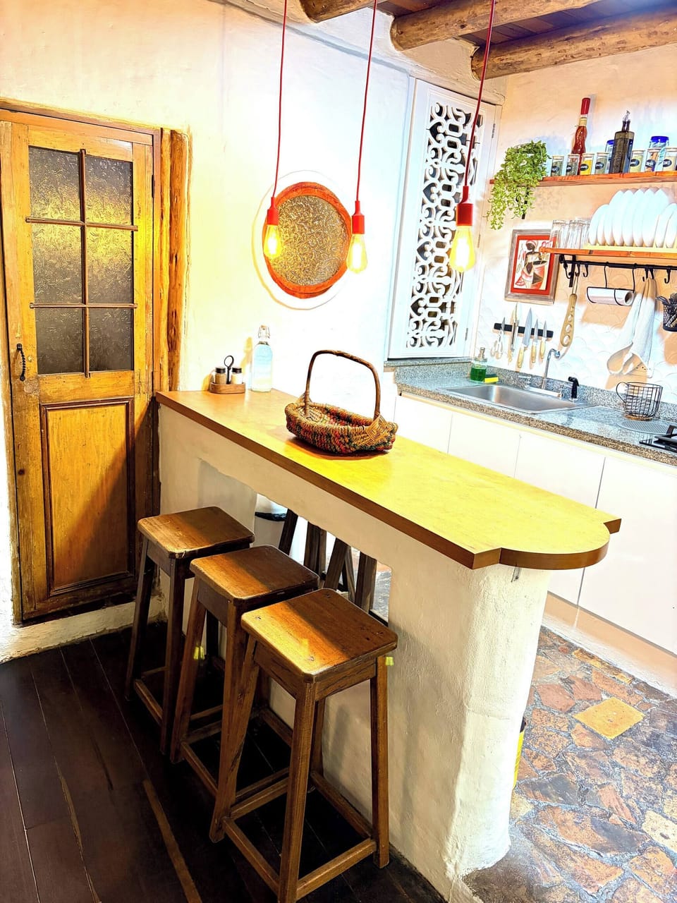 House, 2 Bedrooms, Patio, City View | Private kitchen
