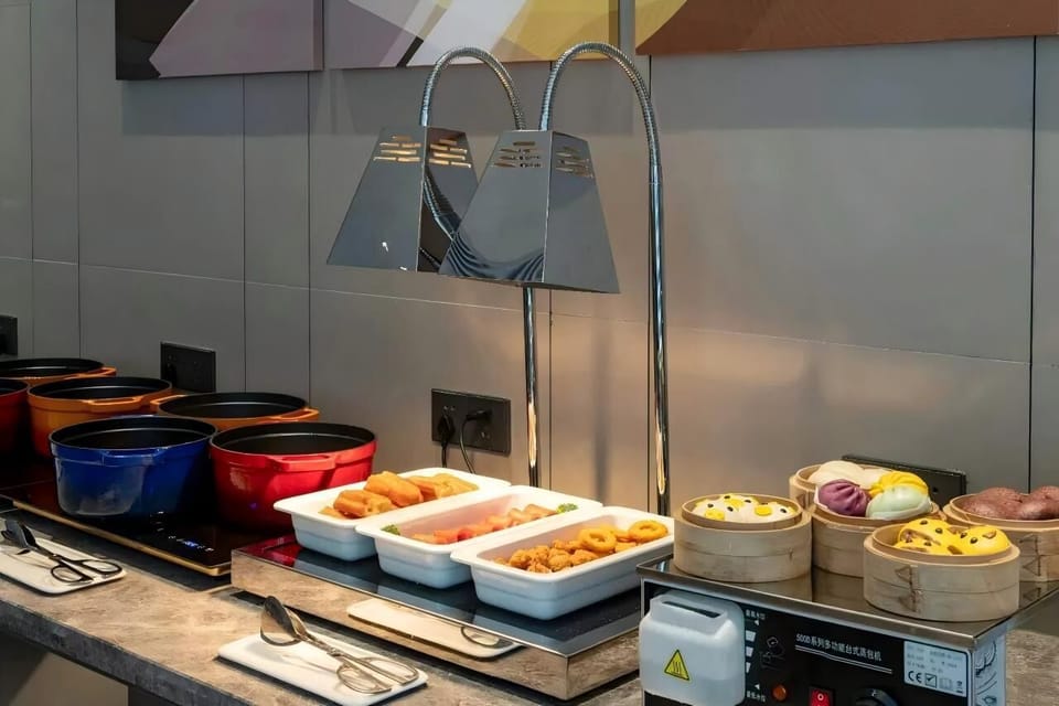 Daily buffet breakfast for a fee