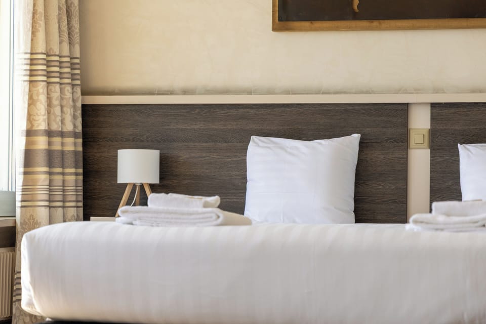 Standard Double Room, Mountain View | Hypo-allergenic bedding, memory foam beds, minibar, in-room safe