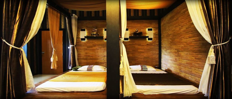 Body treatments, aromatherapy, deep-tissue massages, Thai massages