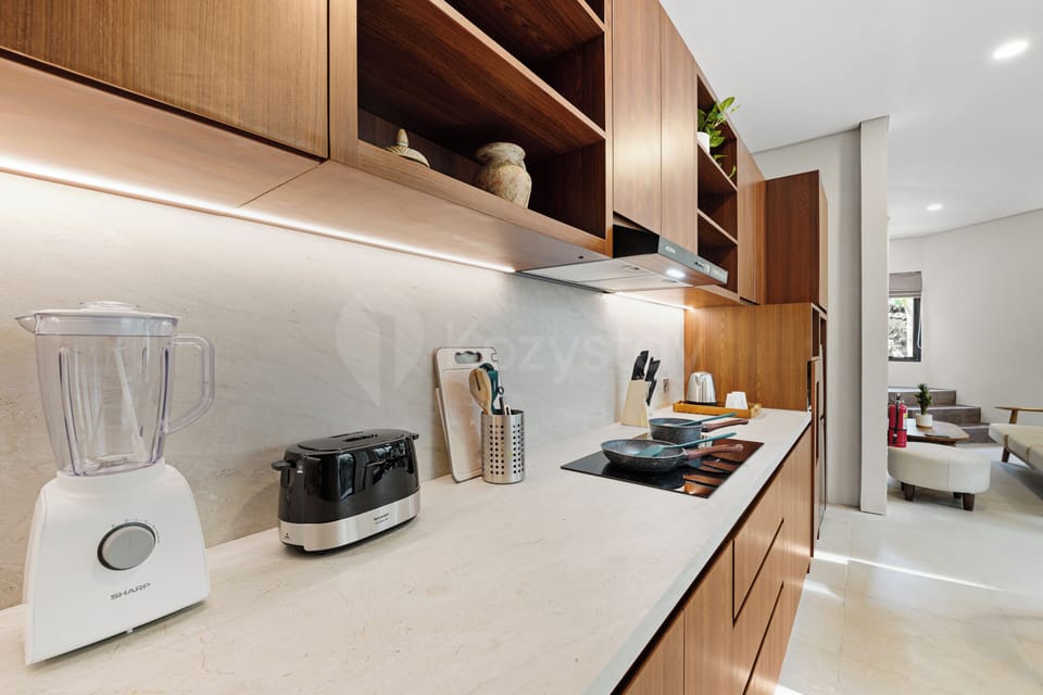 Villa, 2 Bedrooms, Non Smoking | Private kitchen | Coffee/tea maker, full-size fridge, microwave, stovetop