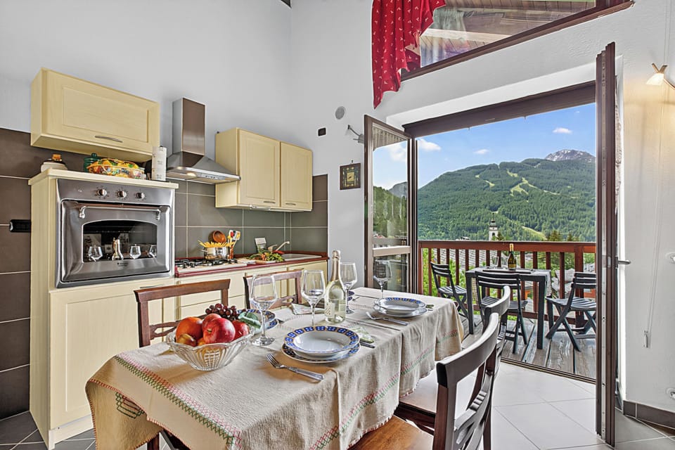 Honeymoon Apartment, 1 Bedroom, Balcony (Alpine Loft Sommeiller) | View from room