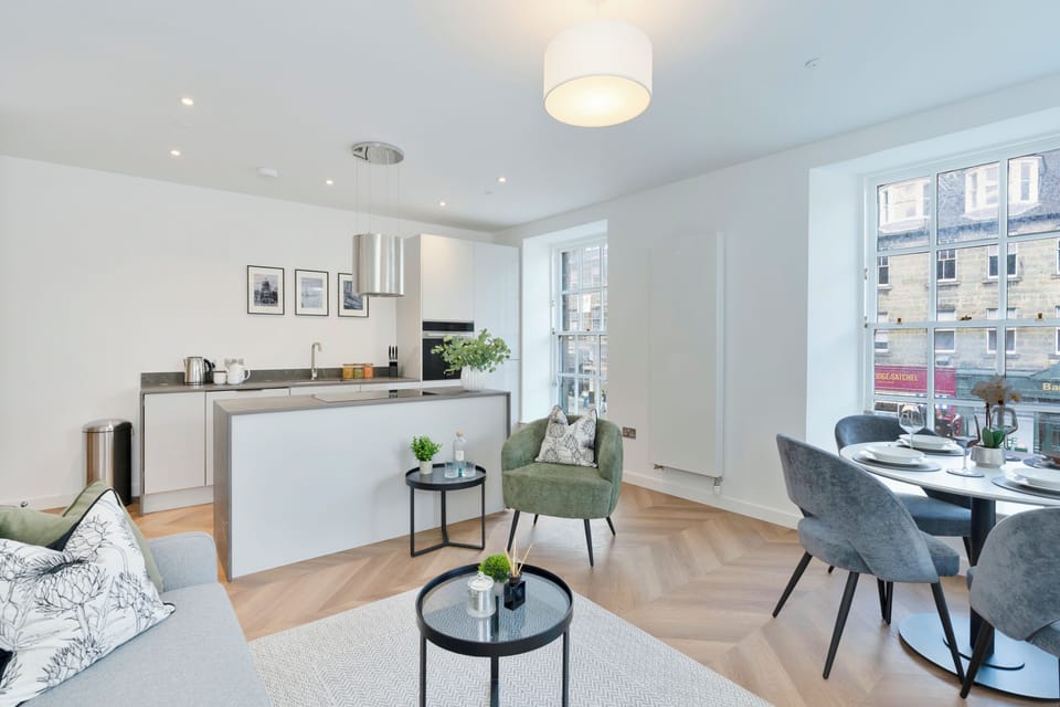 Apartment | Living area | 24-inch Smart TV with digital channels