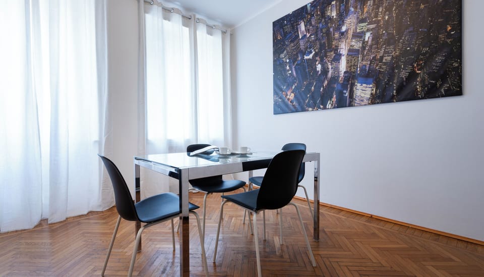 Apartment (1 Bedroom) | Living area | TV