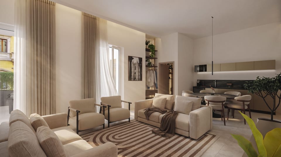Executive Suite | Living area | 40-inch flat-screen TV with digital channels