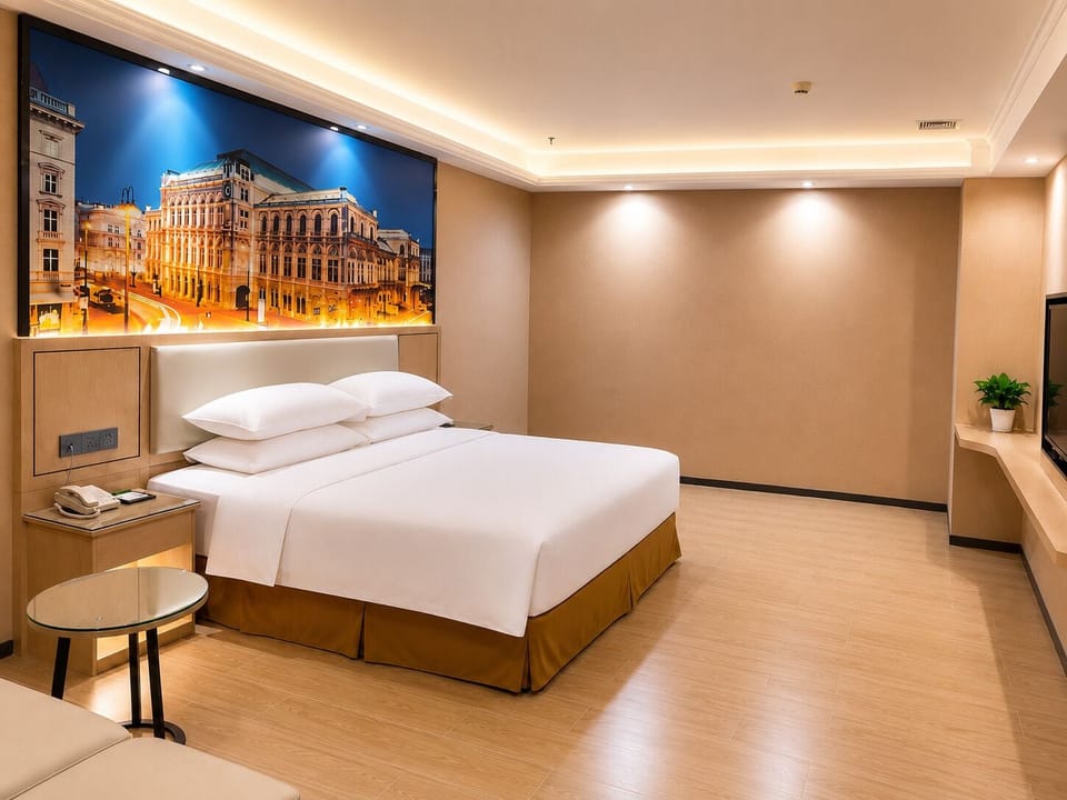 Standard Double Room | Desk, laptop workspace, WiFi (free), bed sheets