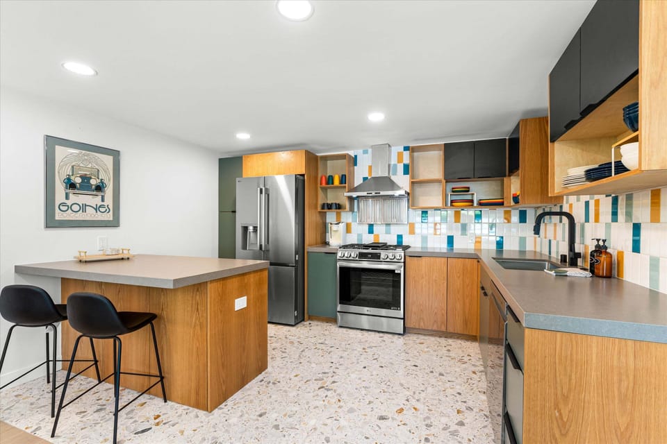 House, Multiple Beds, Pool View (Sonora 2) | Private kitchen