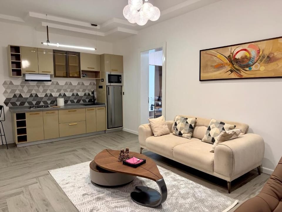 Family Apartment, Balcony, City View | Living area