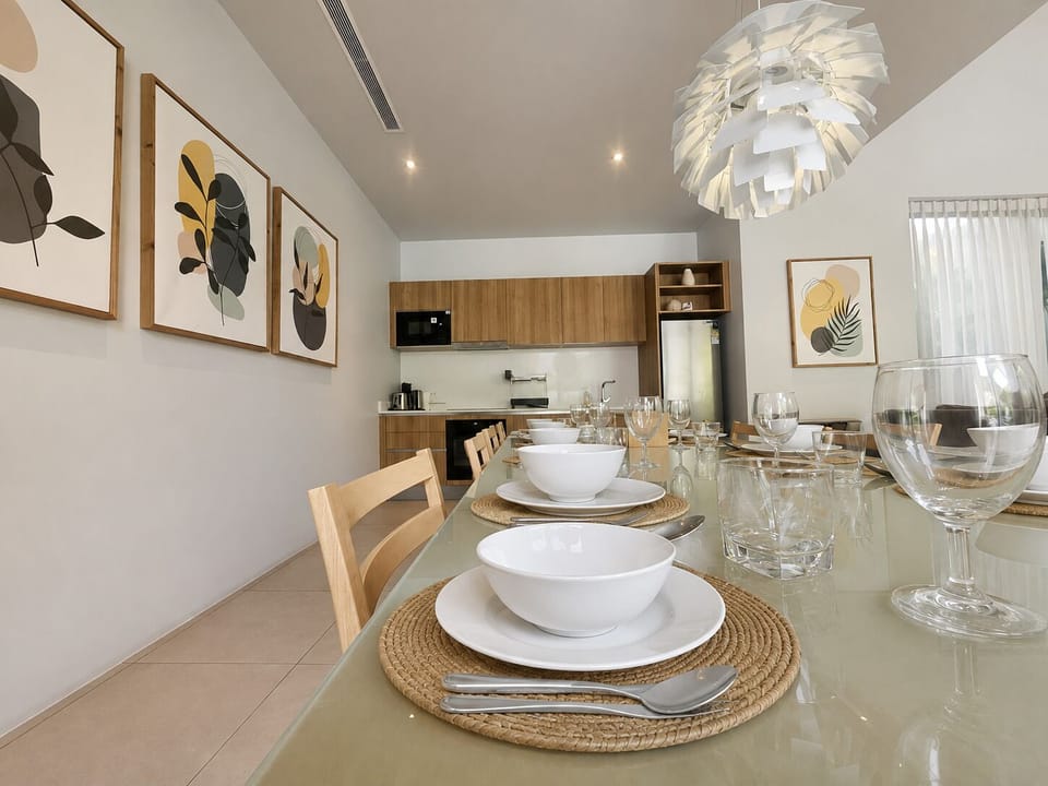 Villa, Patio, Pool View | Dining