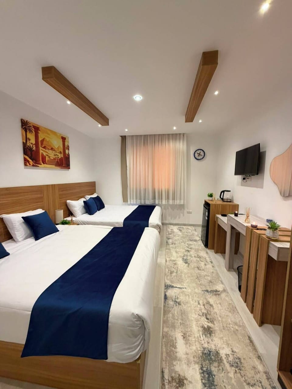Comfort Quadruple Room | Soundproofing, WiFi (free)